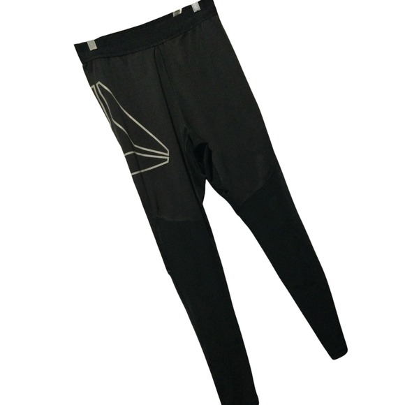 Reebok Other - Reebok‎ RUN AHEAD Tights Mens Black Athletic Running Leggings Activewear size M